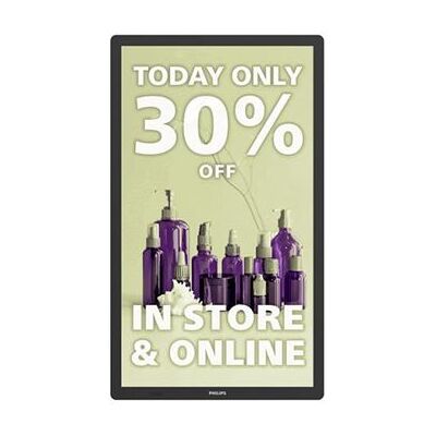 Philips Tableaux 25BDL4150I - 25" diagonale klasse (25.3" zichtbaar) - E-Line Series e-Paper-scherm - digital signage-technologie - Android 3200 x 1800 Philips Tableaux 25BDL4150I - 25" diagonale klasse (25.3" zichtbaar) - E-Line Series e-Paper-scherm - digital signage-technologie - Android 3200 x 1800