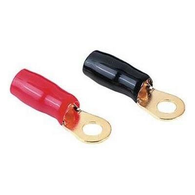 Hama Ring cable capsule, M8 - Kabelterminals - 25 mm² - ring - zwart, rood Hama Ring cable capsule, M8 - Kabelterminals - 25 mm² - ring - zwart, rood