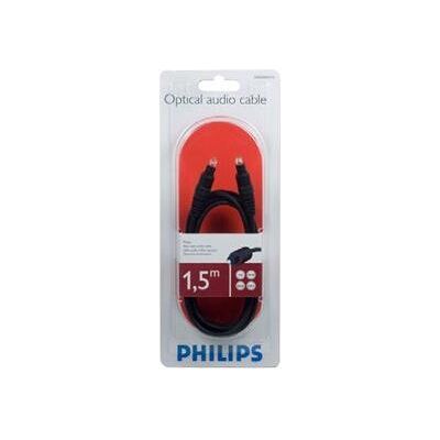 Philips SWA2302W - Digitale audiokabel (optisch) - TOSLINK male naar TOSLINK male - 1.5 m - glasvezel - gevormd Philips SWA2302W - Digitale audiokabel (optisch) - TOSLINK male naar TOSLINK male - 1.5 m - glasvezel - gevormd