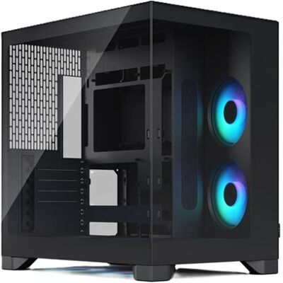 Fractal Design Pc Gaming-behuizing Pop 2 Vision Midi-tower Zwart Rgb Met Zijpaneel Van Gehard Glas Fractal Design Pc Gaming-behuizing Pop 2 Vision Midi-tower Zwart Rgb Met Zijpaneel Van Gehard Glas