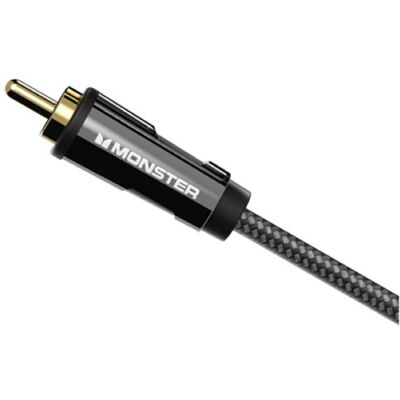 Monster Cable Audio- en subwooferkabel RCA-stekker naar RCA-stekker 1,5 m zwart Monster Cable Audio- en subwooferkabel RCA-stekker naar RCA-stekker 1,5 m zwart
