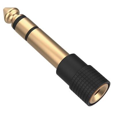 Monster Cable Adapter 6,5 mm mannelijke jack naar 3,5 mm vrouwelijke jack Zwart Monster Cable Adapter 6,5 mm mannelijke jack naar 3,5 mm vrouwelijke jack Zwart