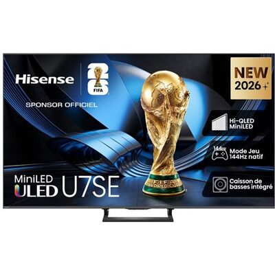 Hisense QLED Mini LED TV 85U7SE 85" 4K UHD Hisense QLED Mini LED TV 85U7SE 85" 4K UHD