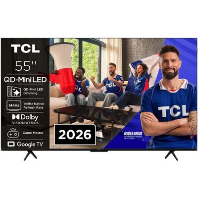 TCL QD-Mini LED QLED TV 55P89L 55" 4K UHD 2026 TCL QD-Mini LED QLED TV 55P89L 55" 4K UHD 2026