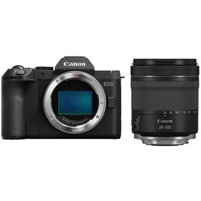 Canon Hybride Camera Eos R8 Mark Ii Zwart + Objectief Rf 24-105 Mm F/4-7.1 Is Stm Canon Hybride Camera Eos R8 Mark Ii Zwart + Objectief Rf 24-105 Mm F/4-7.1 Is Stm