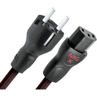 Audioquest Stroomkabel NRG-X3 2 m Zwart en rood Audioquest Stroomkabel NRG-X3 2 m Zwart en rood