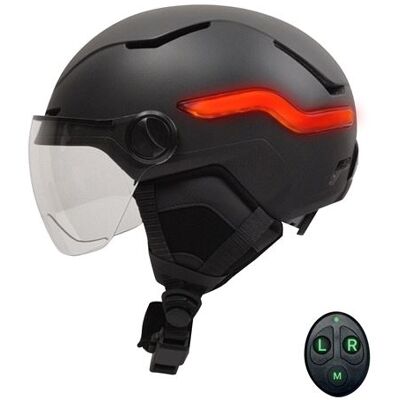TNB T'Nb Led-fietshelm Met Automatisch Remlicht Urban Moov Vizion Maat M Zwart TNB T'Nb Led-fietshelm Met Automatisch Remlicht Urban Moov Vizion Maat M Zwart