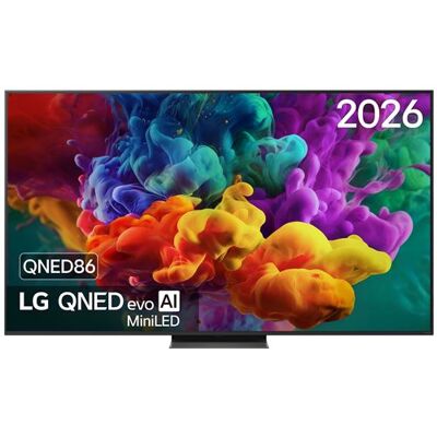 LG QNED Evo AI Mini-LED TV 75QNED86B6 75" 4K UHD 2026 LG QNED Evo AI Mini-LED TV 75QNED86B6 75" 4K UHD 2026