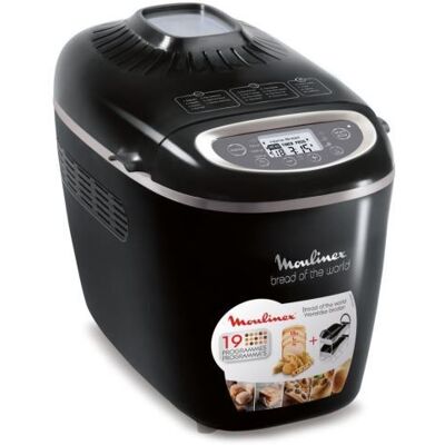 Moulinex Broodmachine Home Bread Baguette 1600 W Zwart - Airfryer Moulinex Broodmachine Home Bread Baguette 1600 W Zwart - Airfryer