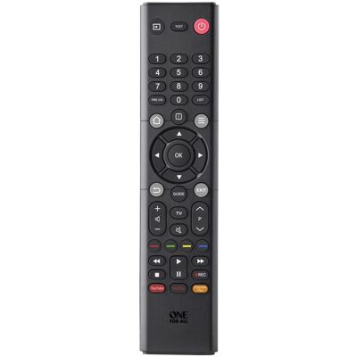 One for all Vervangende afstandsbediening URC1322 Zwart voor TCL- en Thomson-tv's One for all Vervangende afstandsbediening URC1322 Zwart voor TCL- en Thomson-tv's