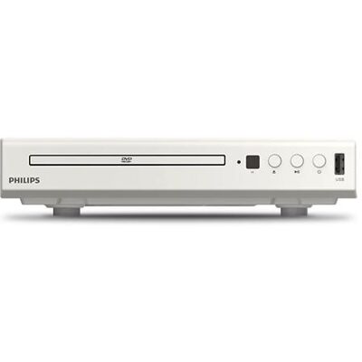 Philips DVD-speler Wit + pakket met 2 dvd's: ‘Stalingrad’ en ‘Fury’ Philips DVD-speler Wit + pakket met 2 dvd's: ‘Stalingrad’ en ‘Fury’