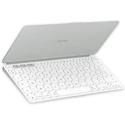 Logitech Tablet Toetsenbord Keys-to-go 2 Voor Ipad Iphone Mac En Apple Tv Lichtgrijs - Franse Azerty Logitech Tablet Toetsenbord Keys-to-go 2 Voor Ipad Iphone Mac En Apple Tv Lichtgrijs - Franse Azerty