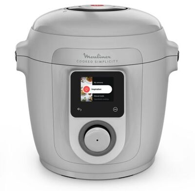 Moulinex Multicooker Cookeo Simplicity Ce821gf0 1600 W Lichtgrijs - Airfryer Moulinex Multicooker Cookeo Simplicity Ce821gf0 1600 W Lichtgrijs - Airfryer