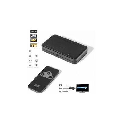 One for All SV 1630 - Video/audio-schakelaar - 3 x HDMI - desktop One for All SV 1630 - Video/audio-schakelaar - 3 x HDMI - desktop