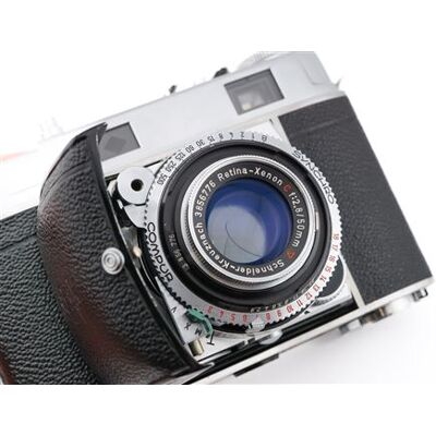 Kodak Filmcamera Retina Iic Type 020 Zwart En Grijs Refurbished Kodak Filmcamera Retina Iic Type 020 Zwart En Grijs Refurbished