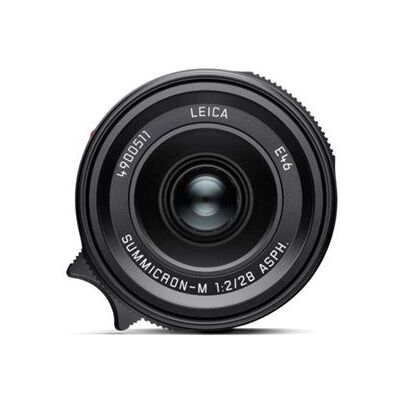 Leica Vaste Brandpuntsafstand Mmicron-m 28 F/2 Zwart Voor Leica M-vatting Leica Vaste Brandpuntsafstand Mmicron-m 28 F/2 Zwart Voor Leica M-vatting
