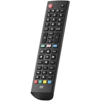 One for All Afstandsbediening voor LG-tv URC4911 Zwart One for All Afstandsbediening voor LG-tv URC4911 Zwart