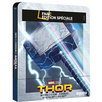 Marvel Intégrale 4K Steelbook Thor - 1 À 4 - Fnac - FR Marvel Intégrale 4K Steelbook Thor - 1 À 4 - Fnac - FR