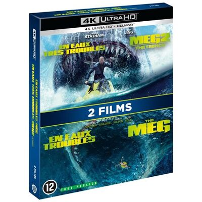 Warner Home Video The Meg 1 en 2 4K Ultra HD Blu-ray Boxset Warner Home Video The Meg 1 en 2 4K Ultra HD Blu-ray Boxset