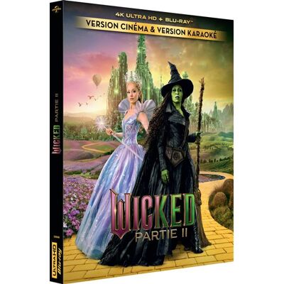 Universal Wicked : Partie II 4K Ultra HD Blu-ray FR Universal Wicked : Partie II 4K Ultra HD Blu-ray FR