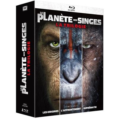 20th Century Fox PLANETE DES SINGES:LA TRILOGIE-FR-BLURAY 20th Century Fox PLANETE DES SINGES:LA TRILOGIE-FR-BLURAY