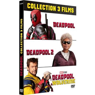 Marvel COFFRET DEADPOOL 3 FILMS-FR Marvel COFFRET DEADPOOL 3 FILMS-FR