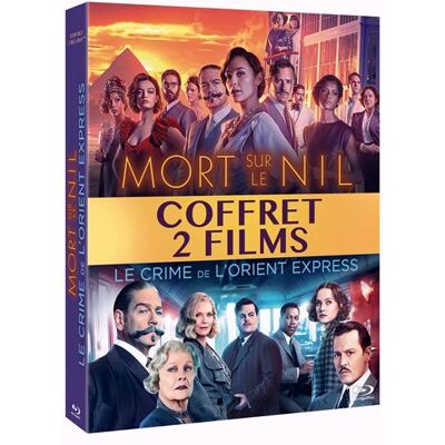 20th Century Fox Death On The Nile Murder On The Orient Express Pack-Bil-Blu 20th Century Fox Death On The Nile Murder On The Orient Express Pack-Bil-Blu