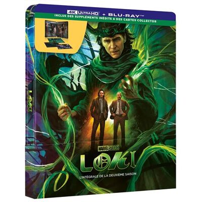 Marvel LOKI S2-LTD ED-FR-BLURAY 4K STEELBOOK Marvel LOKI S2-LTD ED-FR-BLURAY 4K STEELBOOK