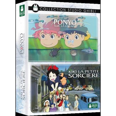 Ghibli Coffret Ponyo sur la falaise + Kiki la petite sorcière DVD Edition Spéciale Fnac Ghibli Coffret Ponyo sur la falaise + Kiki la petite sorcière DVD Edition Spéciale Fnac