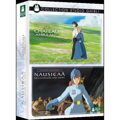 Ghibli Coffret Le Château ambulant + Nausicaa de la Vallée du Vent DVD Edition spéciale Fnac Ghibli Coffret Le Château ambulant + Nausicaa de la Vallée du Vent DVD Edition spéciale Fnac