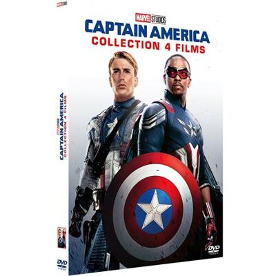 Marvel COFFRET CAPTAIN AMERICA-4 FILMS-FR Marvel COFFRET CAPTAIN AMERICA-4 FILMS-FR