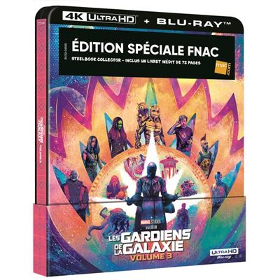 Marvel 4K STEELBOOK LES GARDIENS DE LA GALAXIE 3 + LIVRET - FNAC-FR Marvel 4K STEELBOOK LES GARDIENS DE LA GALAXIE 3 + LIVRET - FNAC-FR