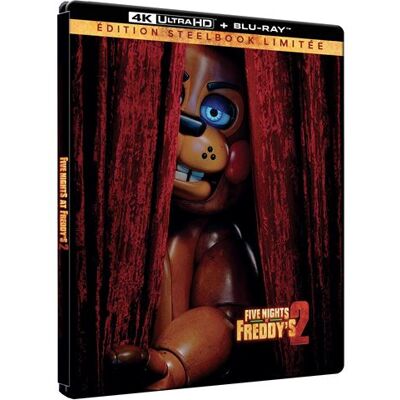 Universal Five Nights At Freddy's 2 Beperkte Editie Steelbook 4K Ultra HD Blu-ray FR Universal Five Nights At Freddy's 2 Beperkte Editie Steelbook 4K Ultra HD Blu-ray FR