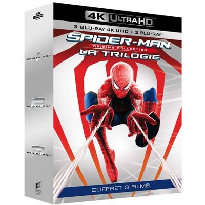 Marvel SPIDER-MAN ORIGINS-TRILOGIE-FR-BLURAY 4K Marvel SPIDER-MAN ORIGINS-TRILOGIE-FR-BLURAY 4K