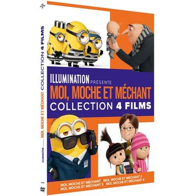 Universal COFFRET MOI MOCHE ET MECHANT 1-4-FR Universal COFFRET MOI MOCHE ET MECHANT 1-4-FR