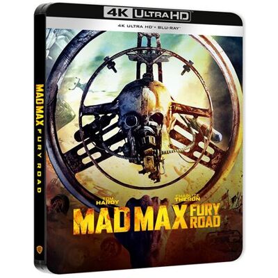 Warner MAD MAX FURY ROAD-BIL-BLURAY 4K STEELBOOK Warner MAD MAX FURY ROAD-BIL-BLURAY 4K STEELBOOK