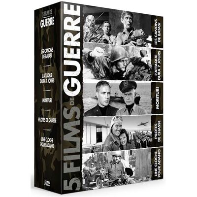 Esc Coffret 5 Films de guerre Hollywood Legends DVD Esc Coffret 5 Films de guerre Hollywood Legends DVD