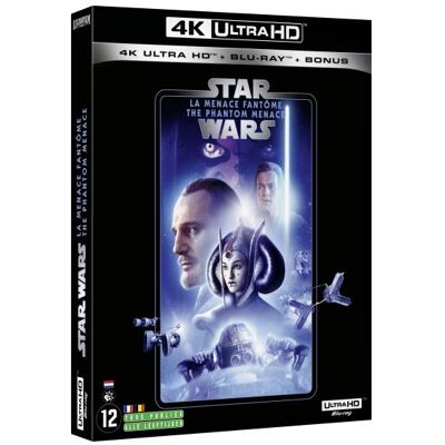 LUCASFILM Star Wars Ep. I: The Phantom Menace-Bil-Bluray 4K LUCASFILM Star Wars Ep. I: The Phantom Menace-Bil-Bluray 4K