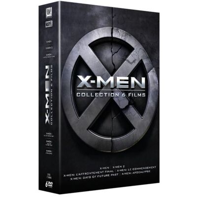 20th Century Fox X-Men L'intégrale Prélogie et Trilogie DVD 20th Century Fox X-Men L'intégrale Prélogie et Trilogie DVD