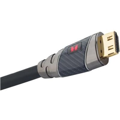 Monster Cable Monster Black Platinum Ultimate High Speed - HDMI-kabel met ethernet - HDMI male naar HDMI male - 3 m - beschermd - zwart - 4K ondersteuning Monster Cable Monster Black Platinum Ultimate High Speed - HDMI-kabel met ethernet - HDMI male naar HDMI male - 3 m - beschermd - zwart - 4K ondersteuning