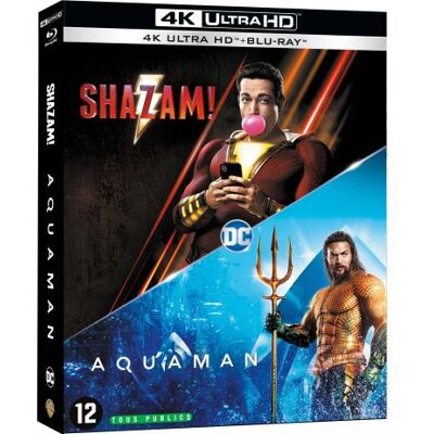 Wbs Aquaman/Shazam!-BIL-BLURAY 4K Wbs Aquaman/Shazam!-BIL-BLURAY 4K