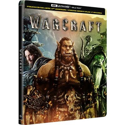 Universal WARCRAFT : LE COMMENCEMENT-LTD ED-FR-BLURAY 4K SBK Universal WARCRAFT : LE COMMENCEMENT-LTD ED-FR-BLURAY 4K SBK