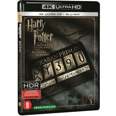 Warner Harry Potter 3: En De Gevangene Van Azkaban - BIL-BLURAY 4K Warner Harry Potter 3: En De Gevangene Van Azkaban - BIL-BLURAY 4K
