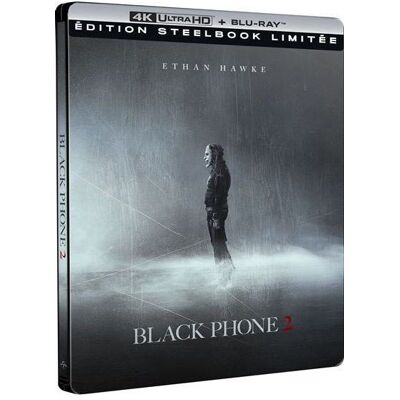 Universal Black Phone 2- Beperkt Editie 4K Ultra HD Blu-ray Steelbook FR Universal Black Phone 2- Beperkt Editie 4K Ultra HD Blu-ray Steelbook FR