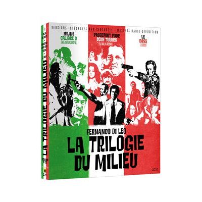 Eléphant Fernando Di Leo : La Trilogie Du Milieu-Fr-Bluray Eléphant Fernando Di Leo : La Trilogie Du Milieu-Fr-Bluray