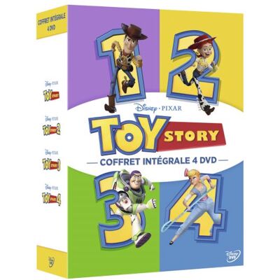 Walt Disney TOY STORY 1-2-3-4-INTEGRALE BOXSET-FR Walt Disney TOY STORY 1-2-3-4-INTEGRALE BOXSET-FR