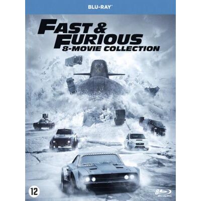The Fast and The Furious - 1-8 Boxset - 8 Bluray - FR/NL The Fast and The Furious - 1-8 Boxset - 8 Bluray - FR/NL