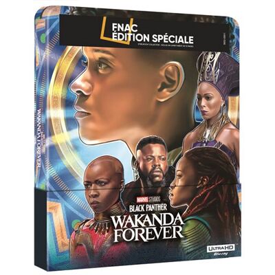 Marvel Black Panther 2 : Wakanda Forever + Livret-Bil-Bluray 4K Marvel Black Panther 2 : Wakanda Forever + Livret-Bil-Bluray 4K