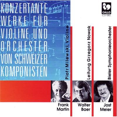 Gallo Concertos Pour Violon Et Orchestre - Franck Martin Gallo Concertos Pour Violon Et Orchestre - Franck Martin
