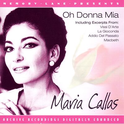 Pegasus Oh Donna Mia - Maria Callas Pegasus Oh Donna Mia - Maria Callas